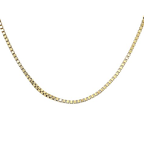 14K Box 2mm Italian Yellow Gold Chain – Maya's Gold