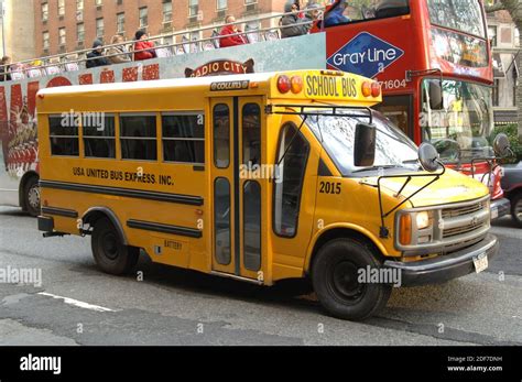 School bus - New York City Stock Photo - Alamy