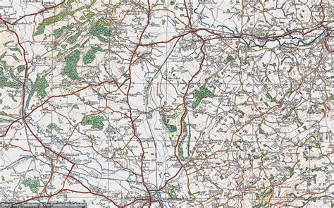 Historic Ordnance Survey Map of Moreton, 1920