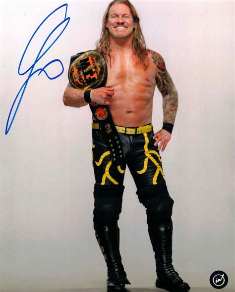 Chris Jericho Autographed AEW 8x10 – Icon Autographs