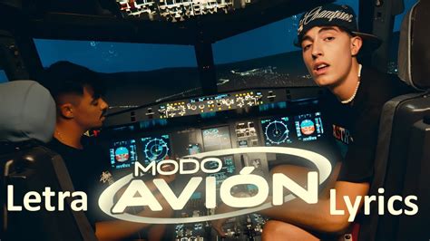 YoSoyPlex Ruven Modo Avión Letra Lyrics Video Oficial YouTube