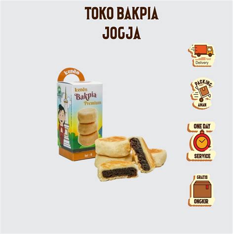 Jual Kenes Bakpia Premium Mini Box Isi Tokobakpiajogja