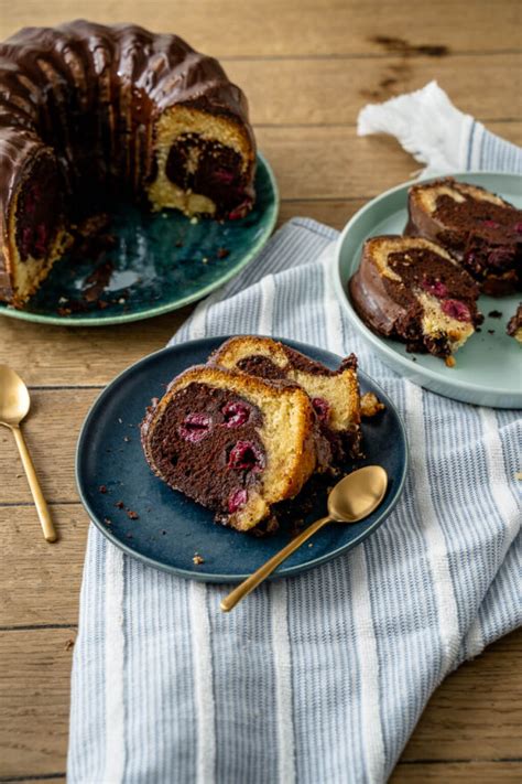 Saftiger Marmorkuchen Mit Kirschen Mega Lecker Rezept Auch F R Den