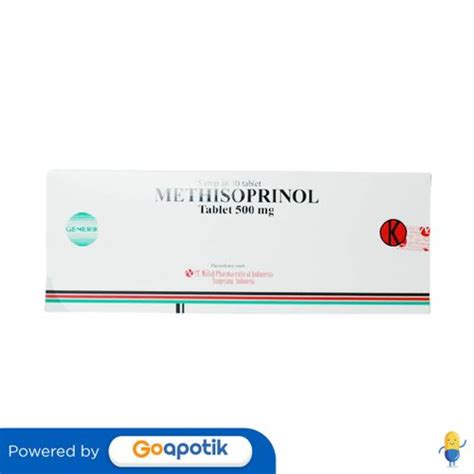 Jual Methisoprinol Nulab Mg Box Tablet Shopee Indonesia