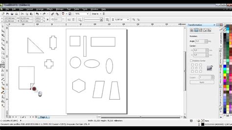 Rectangle Ellipse Polygon And Basic Shapes Tools Youtube