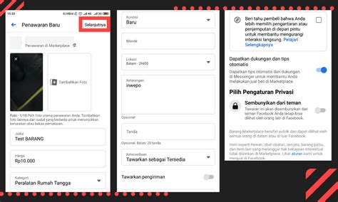 Cara Menjual Barang Di Marketplace Facebook Inwepo