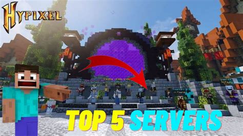 Top 5 Best Hypixel Skyblock Like Server For Bedrock Edition Mcpe