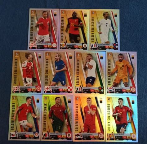 Topps Match Attax Uefa Euro Tutti I Golden Goalscorer Set Completo