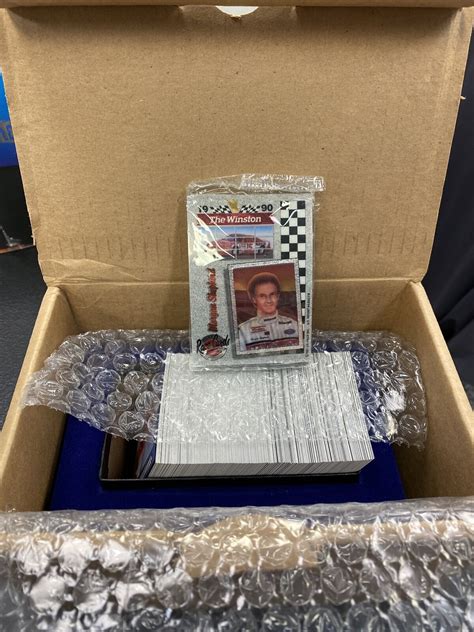 1991 Maxx Race Cards Complete 240 Nascar Card Set With Storage Box Ebay