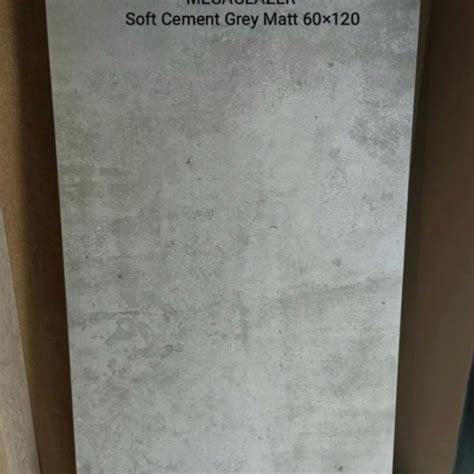 Jual Granit Lantai X Megaglazer Soft Cemento Grey Doff Matt Kab