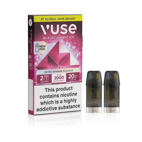 Vuse Extra Intense Blackcurrant Ice Pods Et Uk