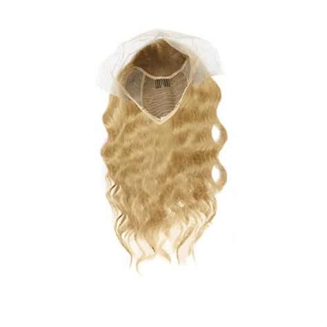 Loose Wavy Blonde Lace Front Wig X Macsara Hair