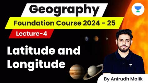 Geomorphology L Latitude And Longitude Geography Foundation