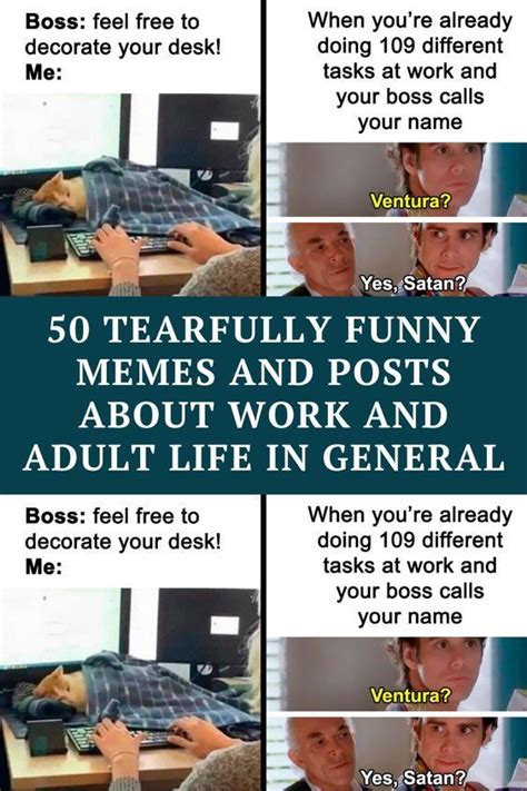 50 Tearfully Funny Memes And Posts About Work And Adult Life In General