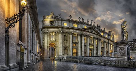 Vatican City Basilica De San Pedro 4k Ultra Hd Wallpaper St Peters