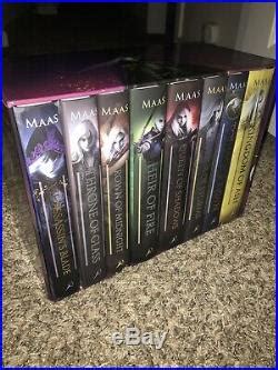 Throne Of Glass Complete Box Set By Sarah J Maas Hardcover Book Set