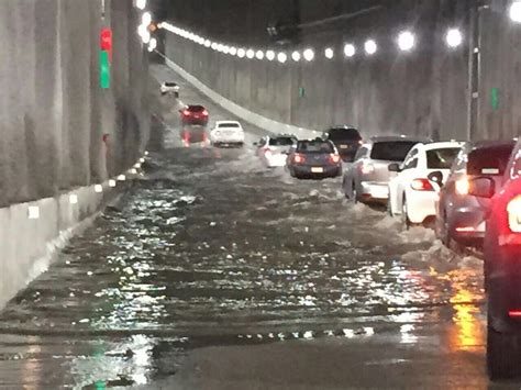 Lluvias En Cdmx Inundan Nuevo Paso A Desnivel Mixcoac Insurgentes