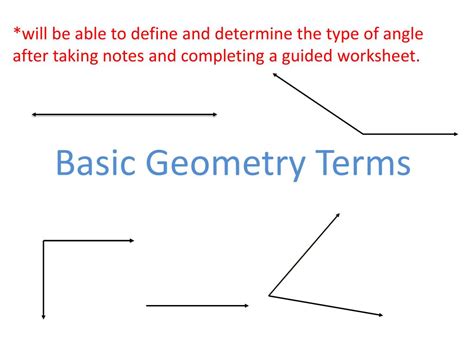 Ppt Basic Geometry Terms Powerpoint Presentation Free Download Id3441071