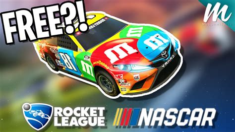 THE NEW NASCAR X ROCKET LEAGUE DLC IS HERE FREE ITEM YouTube