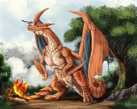 Realistic Mega Charizard Y Finish By Darkimagimp On Deviantart