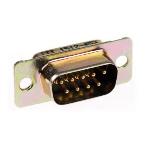 Itt Cannon Dem P Solder Type D Sub Connector Male Specification And