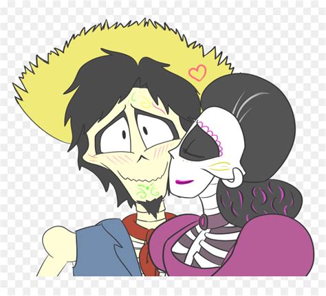 Musician Clipart Movie Coco - Coco Hector And Imelda Kiss, HD Png Download - vhv