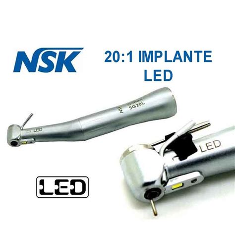 Contra Angulo Led Implante Redutor Smax Sg Sg L R