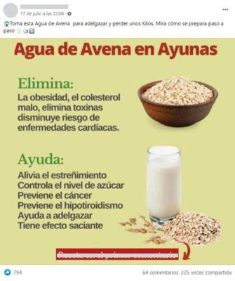 Qu Beneficios Tiene El Agua De Avena Conadeip