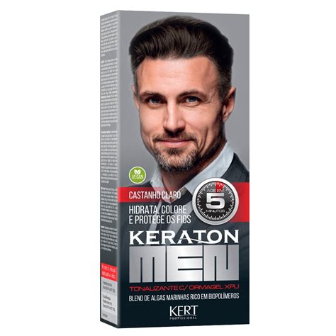 Tonalizante Para Barba E Cabelo - Tonalizante Men para Cabelo, Barba e Bigode Toque Natural Sem Amônia ...