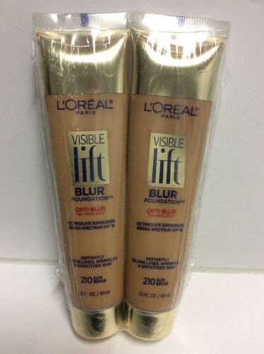 Lot 2 X Loréal Paris Visible Lift Blur Foundation Sun Beige13 Flozeach New Ebay