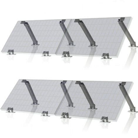 Zelsius Soporte universal para panel solar Ãngulo ajustable kit de