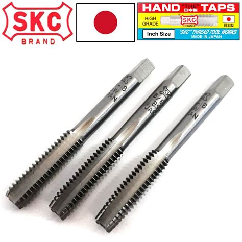 Skc Bsw Thread 3 Pc Hand Tap Set 1 34 Made In Japan Shopee Malaysia