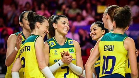 V Lei Show De Gabi Brasil Vence Alemanha E Segue Invicto Na Vnl