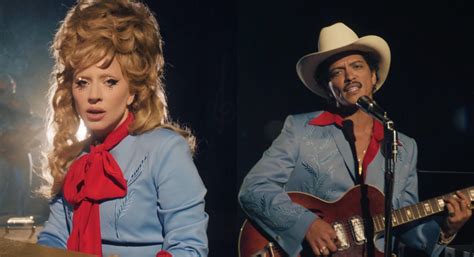 Lady Gaga Channels Retro Western Style In Dolly Parton Inspired Wig And