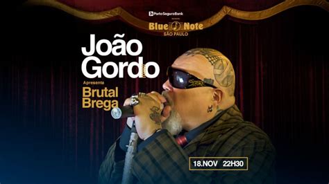 João Gordo anuncia show de lançamento do Brutal Brega em São Paulo