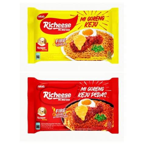 Jual READY STOCK MIE RICHEESE LEVEL 0 3 MI RICHEESE MI GORENG PEDAS