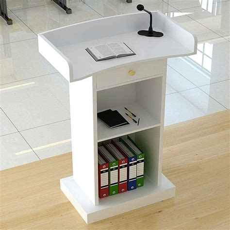 Podium Reception Desk Wood Standing Desk Podium Simple And Modern