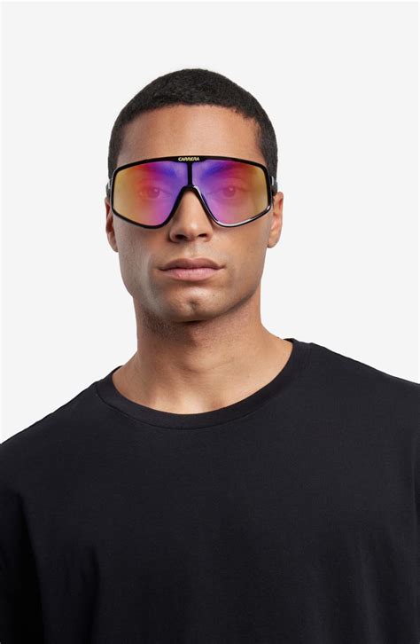 Carrera Eyewear Festival 99mm Oversize Shield Sunglasses Nordstrom