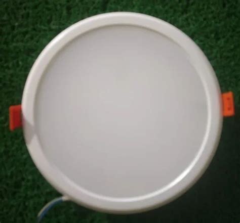 W Hunsam Cool White Syska Type Round Led Panel Light For Indoor At