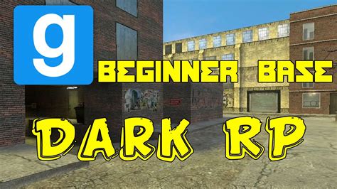 GMod DarkRP Beginner Base Tutorial Garry S Mod YouTube