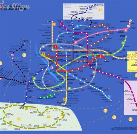 madrid metro map pdf Archives - ToursMaps.com