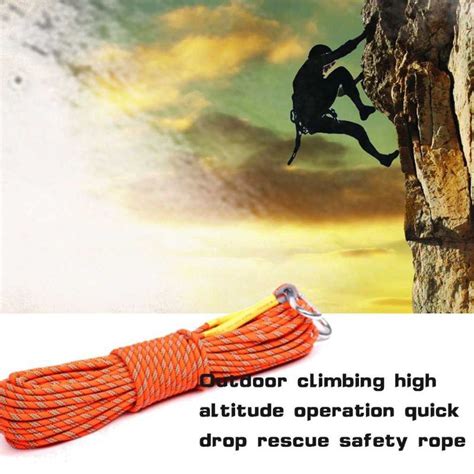 Jual RayMING Tali Karmantel Panjat Tebing Survival Fire Rope 12MM X 20M