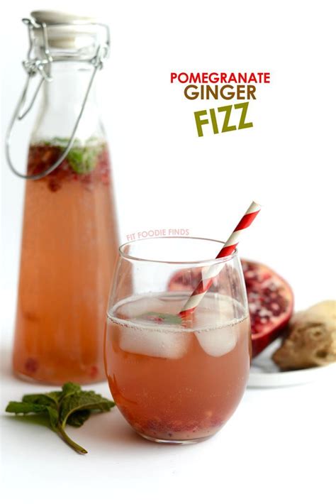 Pomegranate Ginger Fizz Recipe