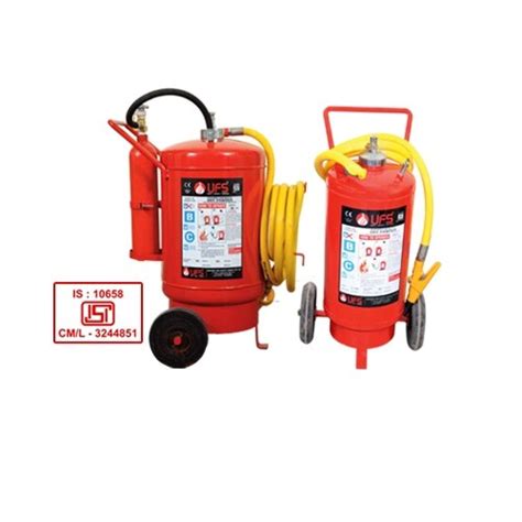 Ufs Kgs Trolley Mounted Higher Capacity Dry Powder Fire Extinguisher