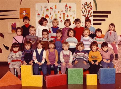 Photo De Classe Maternelle 2e Année 8586 De 1985 école Mixte Du