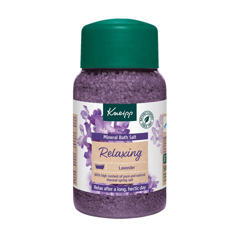 Kneipp Kryształki do kąpieli z soli mineralnej Relaxing Lawenda 500 g