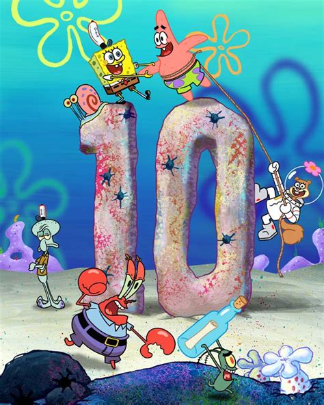 It’s Spongebob’s 10th Anniversary Stuffwelike