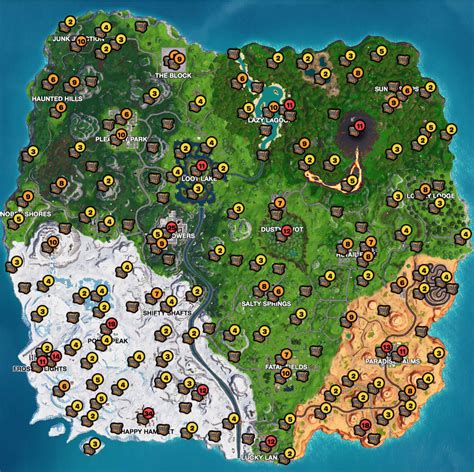 37 Best Photos Fortnite Map Chest Spawns Insane Chest Spawnsloot Runs Fortnite Battle