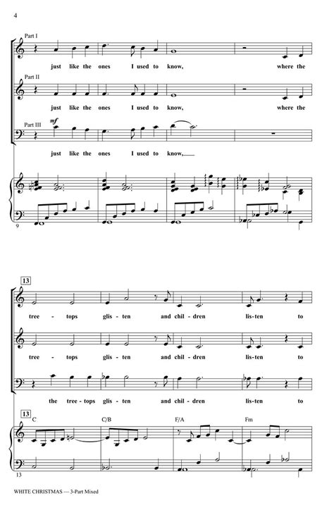 White Christmas Sheet Music by Ed Lojeski (SKU: 08751647) - Stanton's ...