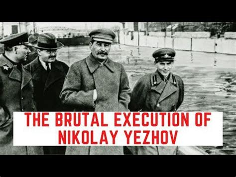 The BRUTAL Execution Of Nikolay Yezhov - Stalin's Great Purger : socialism